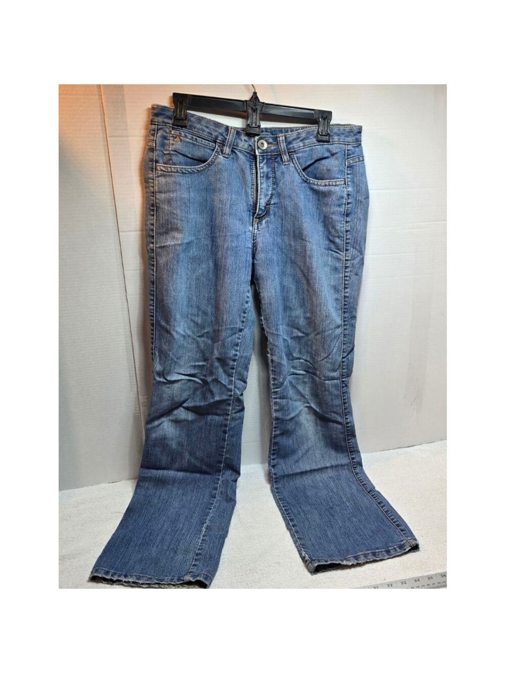 Women's Aura Blue Boot Cut Jeans Size 12